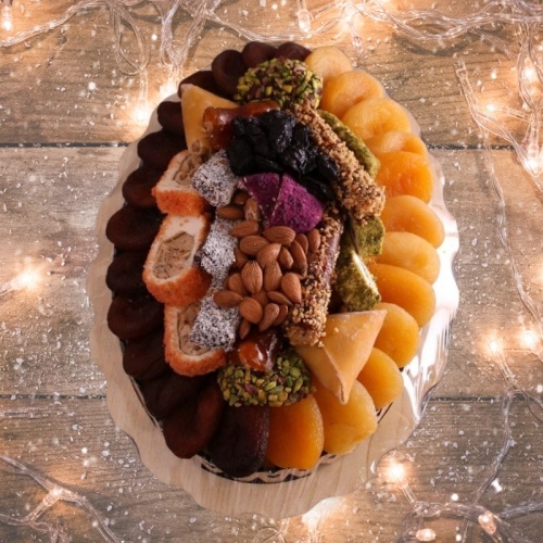 Hediyelik Kayısı Tabağı 5 1000 gr
